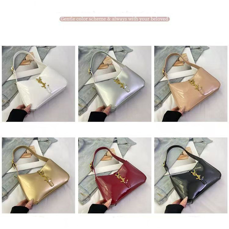 Designer Bag Shoulder Bag purses Evening Bag Metal Hook Buckle Closure Design Underarm Bag Fashion Luxury bag Multicolor Leather Handbag High Quality 