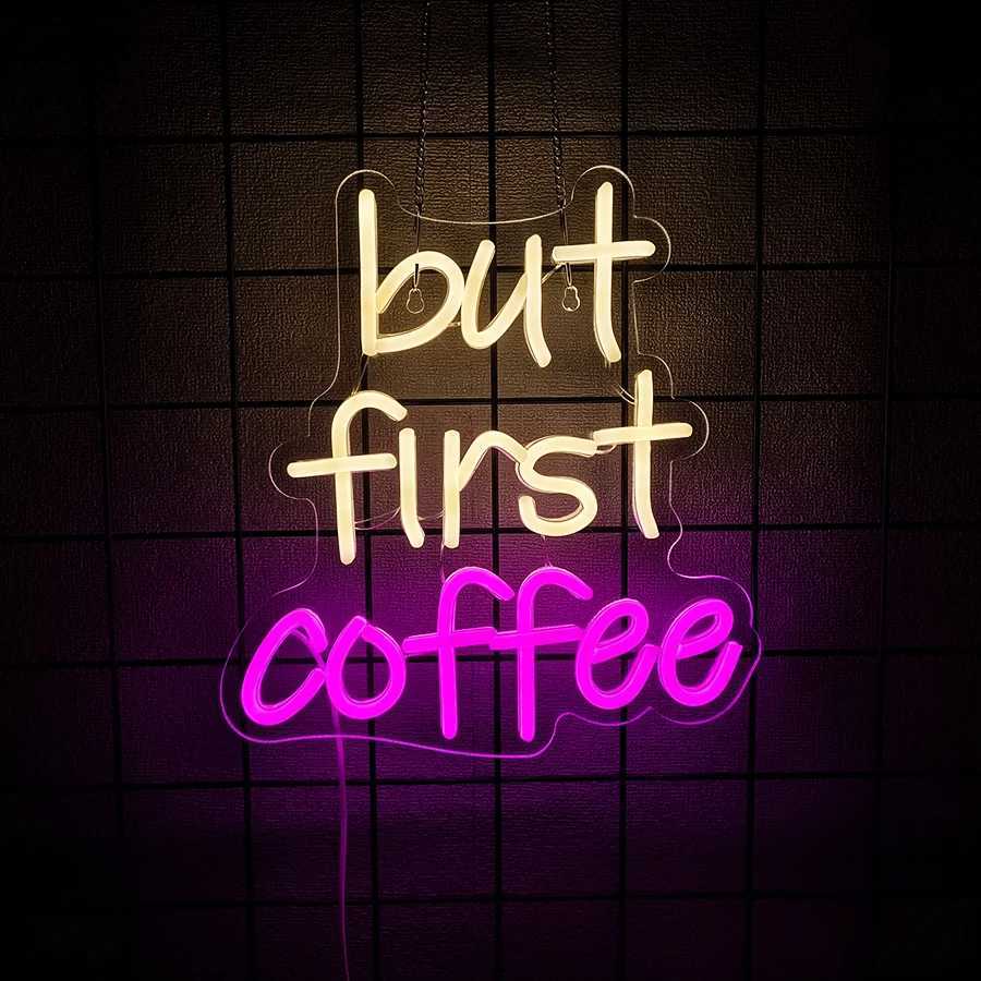 Neon Coffee Sign Coffee Cup LED Icon Handmade Used for Family Gatherings Coffee Shop Art Wall Decor USB Power Supply. XJ250626