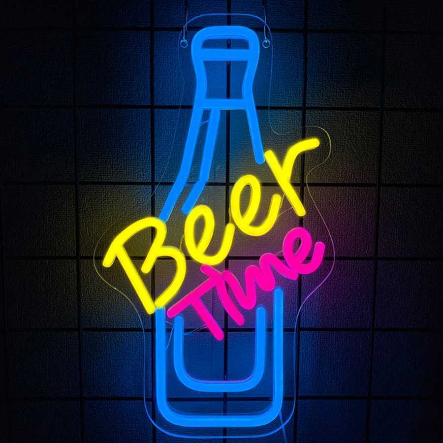 Beer Neon Sign For Wall Decor LED Neon Light For Man Cave Beer Bar Pub Store Bedroom Restaurant Club Hotel Party Gifts XJ250626