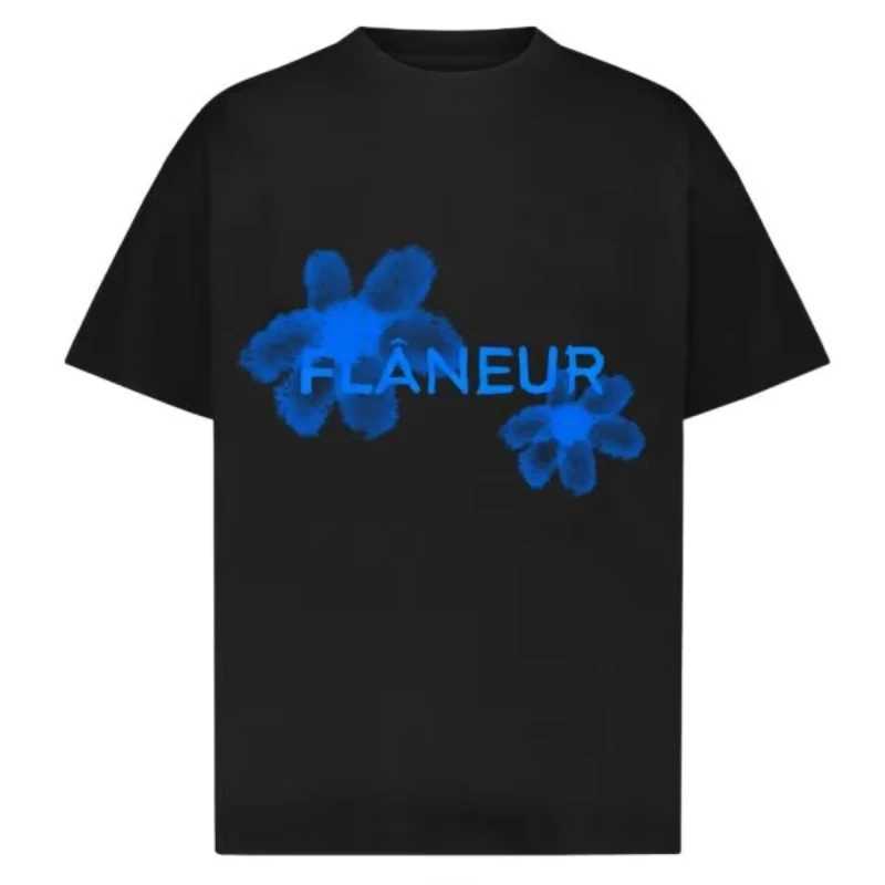 Summer Flaneur Homme Floral Graphic Brand Pattern Printed T Shirts Summer Luxury Brand Cotton Women T Shirts Top Oversize T Y FSGM