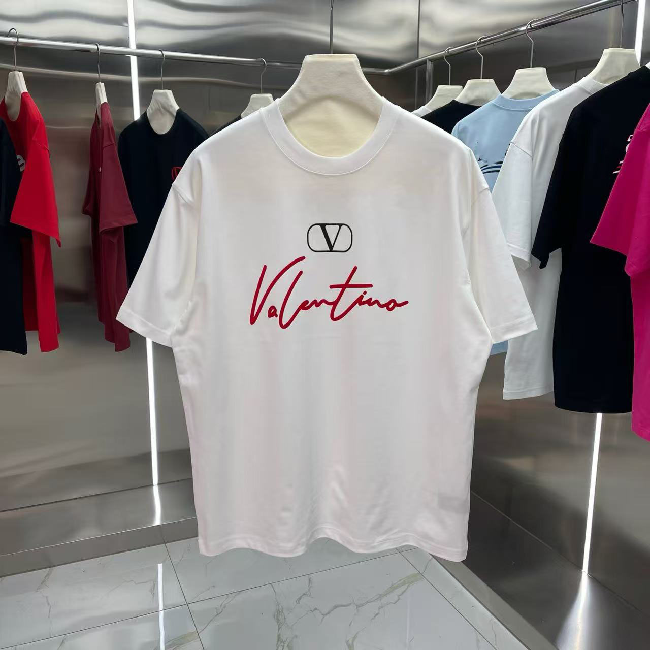 Summer New High Quality Brand Clothing Designed by Parisian Designers Luxurious Fashion Atmosphere Casual 100% Cotton T-shirt Fashionable Short Sleeve