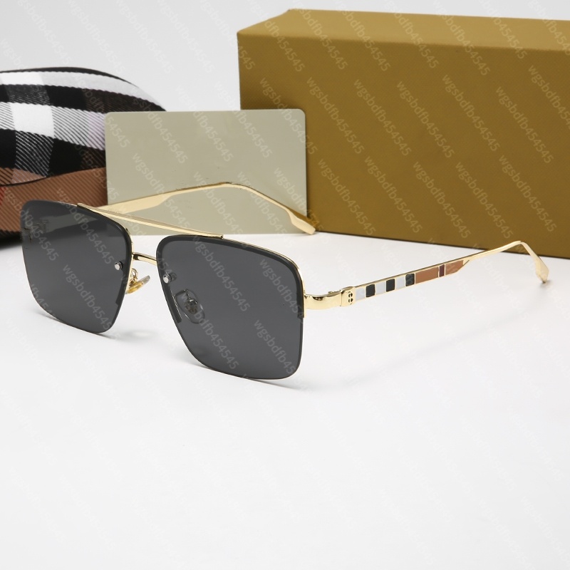 designer brand classic Square sunglasses fashion women sun glasses UV400 men designer glasses metal frame polaroid polarzing lens