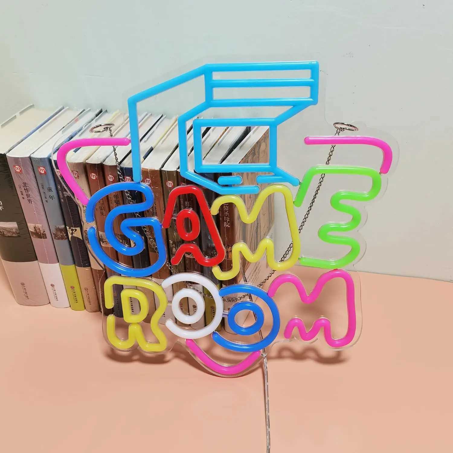 Game Room Neon Sign LED Neon Light for Wall Decor USB Powered for Bedroom Bar Shop Game Room Man Cave Decor Gifts for Game Lover XJ250626
