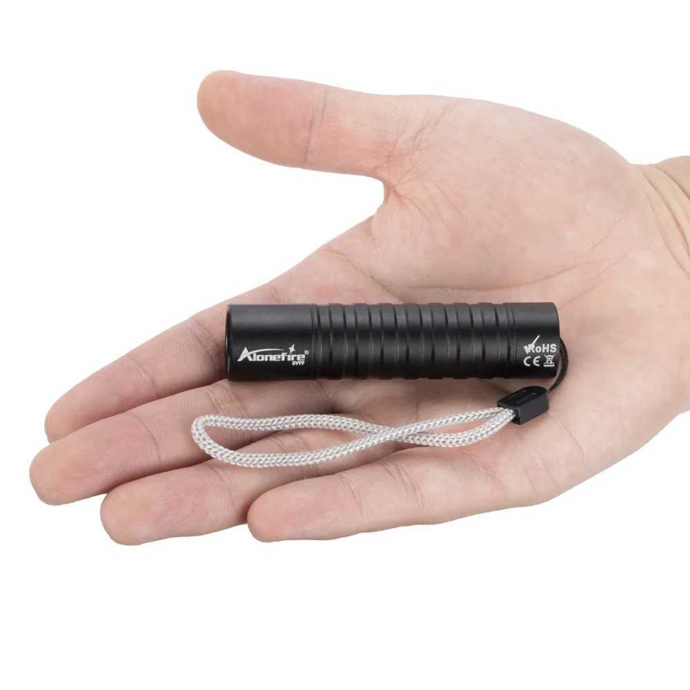 Mini 365 395nm UV Flashlight USB Rechargeable Blacklight Torch Cat Dog Urine Tinea Marker Money Ore Scorpion Leakage Check Lamp W250701