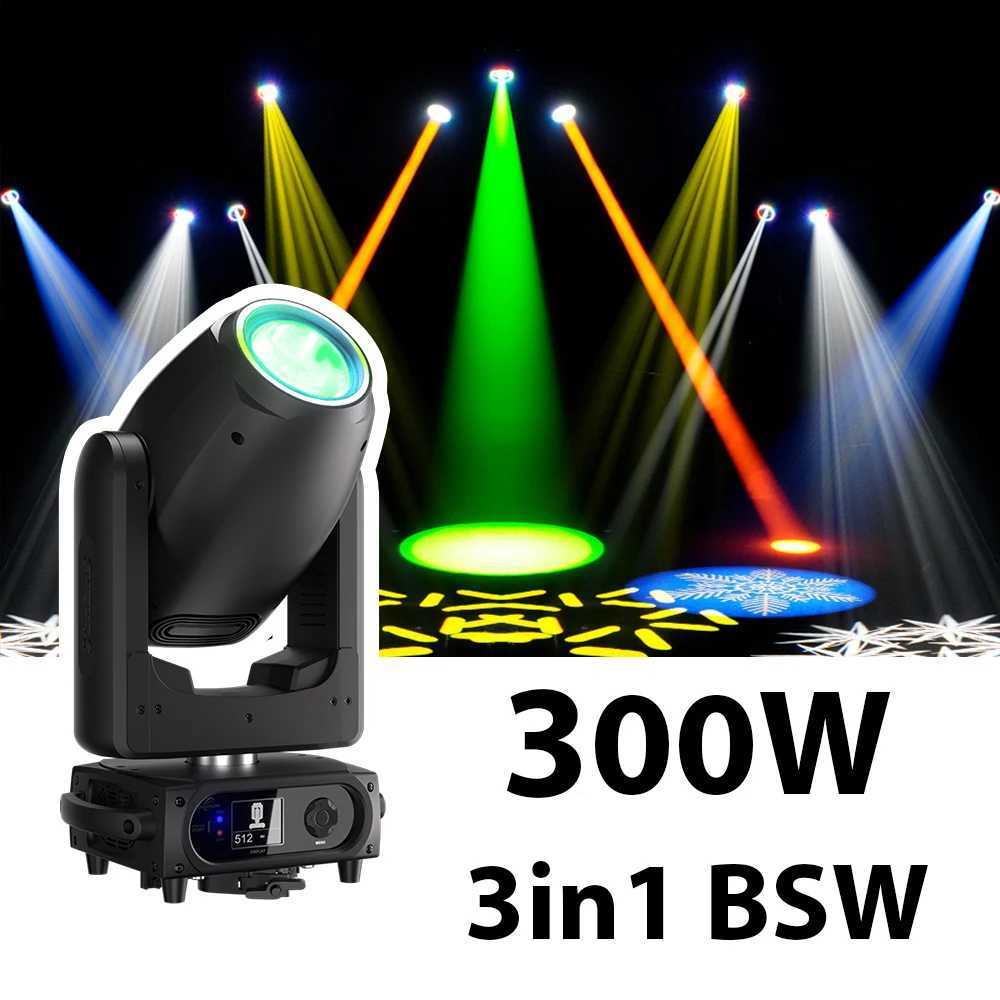 GalaxyJet 300W BSW 3in1 LED Moving Head Beam Spot Wash Zoom Stage Light Effect Professional For DJ Disco Wedding Party Concert Z260122