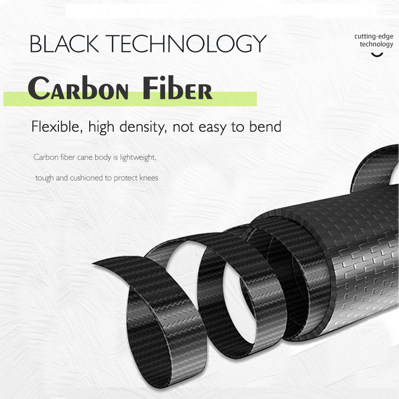 OKHEALING Carbon Hiking Poles Stick Carbon Fiber Ultra Lightweight Retractable Walking Sticks Trekking Poles Foldable Cabonfiber