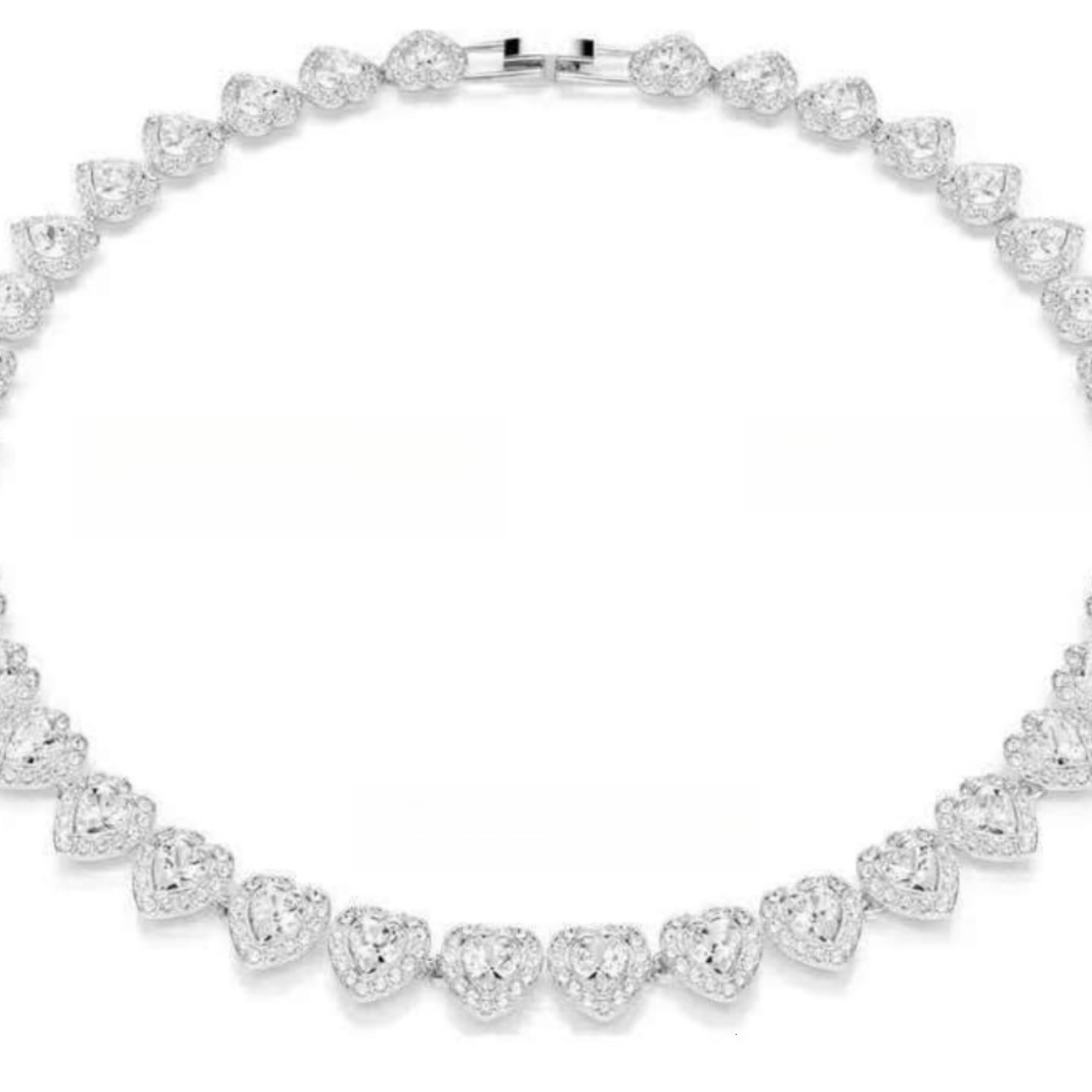 Free Shipping Luxury Of Designer Bracelets Shijia New Heart-shaped Full Diamond Necklace Clavicle Chain Hot-selling Luxury Fashion One-piece Dropshipp