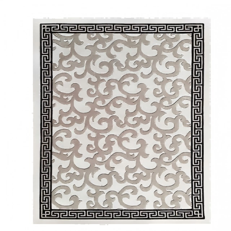 VIKAMA Amazon Persian Style Living Room Loop Pile Rug Nomadic Moroccan Style Bedroom Sofa Non-Slip Wear Resistant Dirty Resistant Rugs Home Decoration