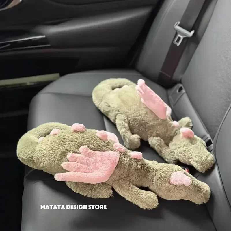 66cm Jelly and Cat Gift Matcha Cherry Dragon Doll And 20cm Pink Dragon Keychain Bedroom Pillow Cat And Dog Play With ToysXJ250627