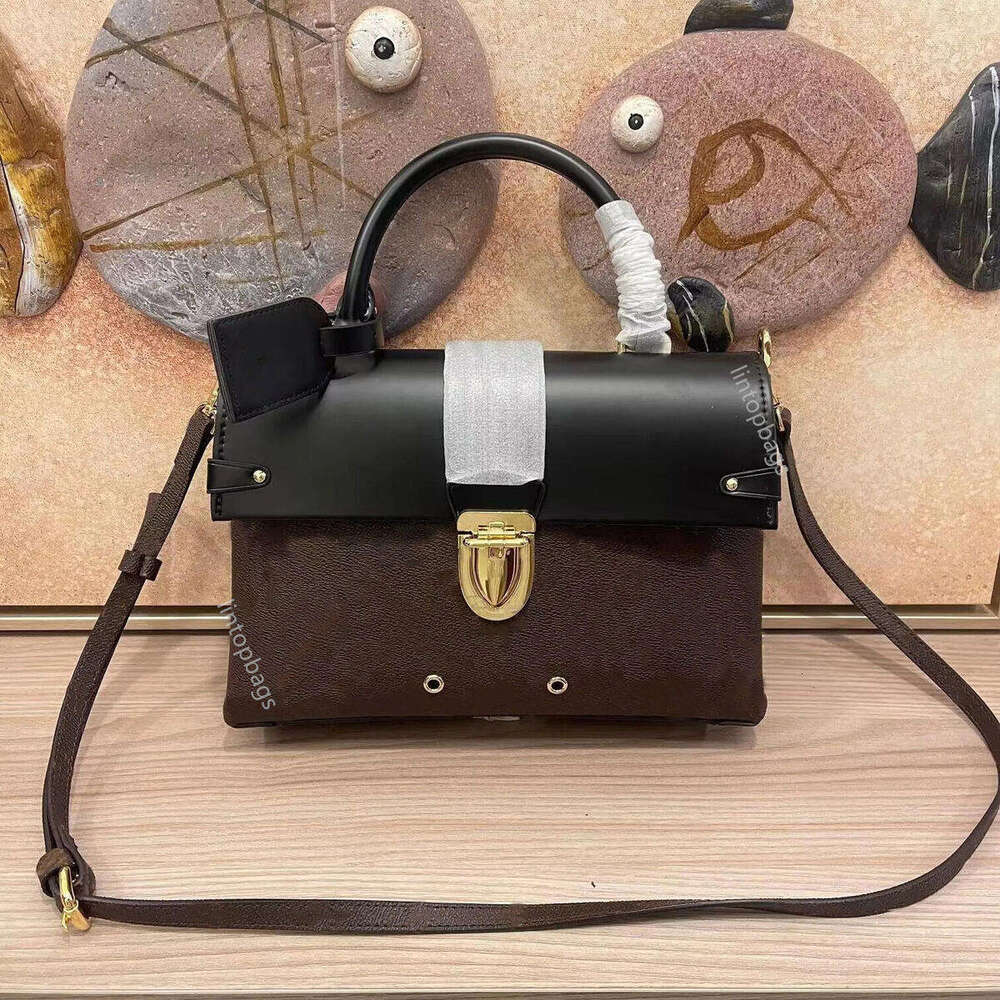 lady Bag brand luxury Designer Leather shoulder bags portable tote women wallet cowhide crossbody purse flowers clutch handbag Buckle bag messenger bag phone bag