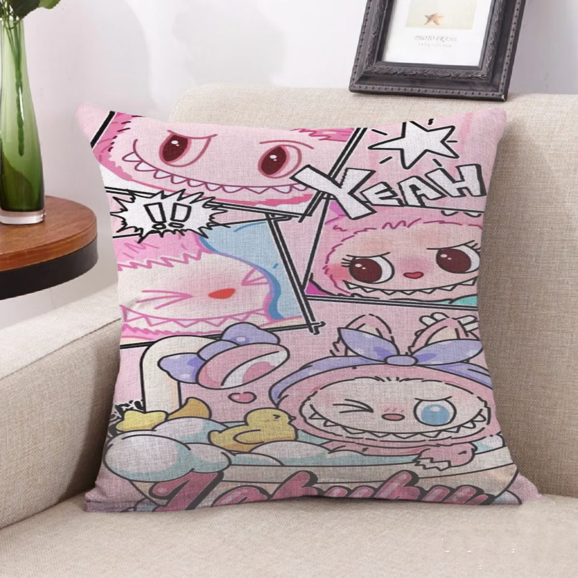 Monster pillow set Teacher's Day kindergarten gifts living room children's room bedside decorative cushions