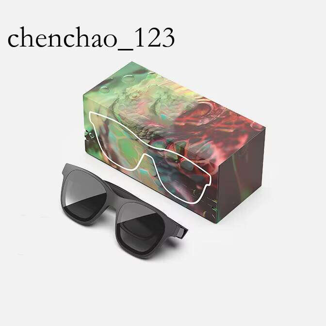 Portable AR Glasses with Electrochromic Projector Air Screen Translation Features Smart Wearable Headset