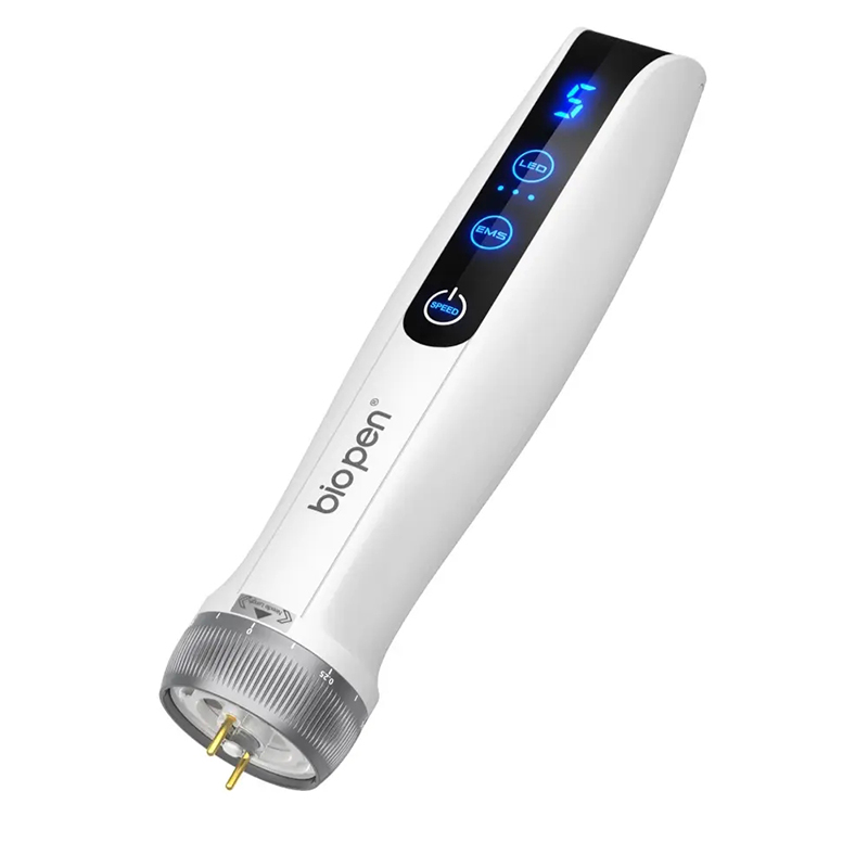 Bio Pen Biopen Q2 Skin Rejuvenation Device with LED & Microcurrent EMS Technology Derma MTS Skin Care Dermapen MTS Mesotherapy