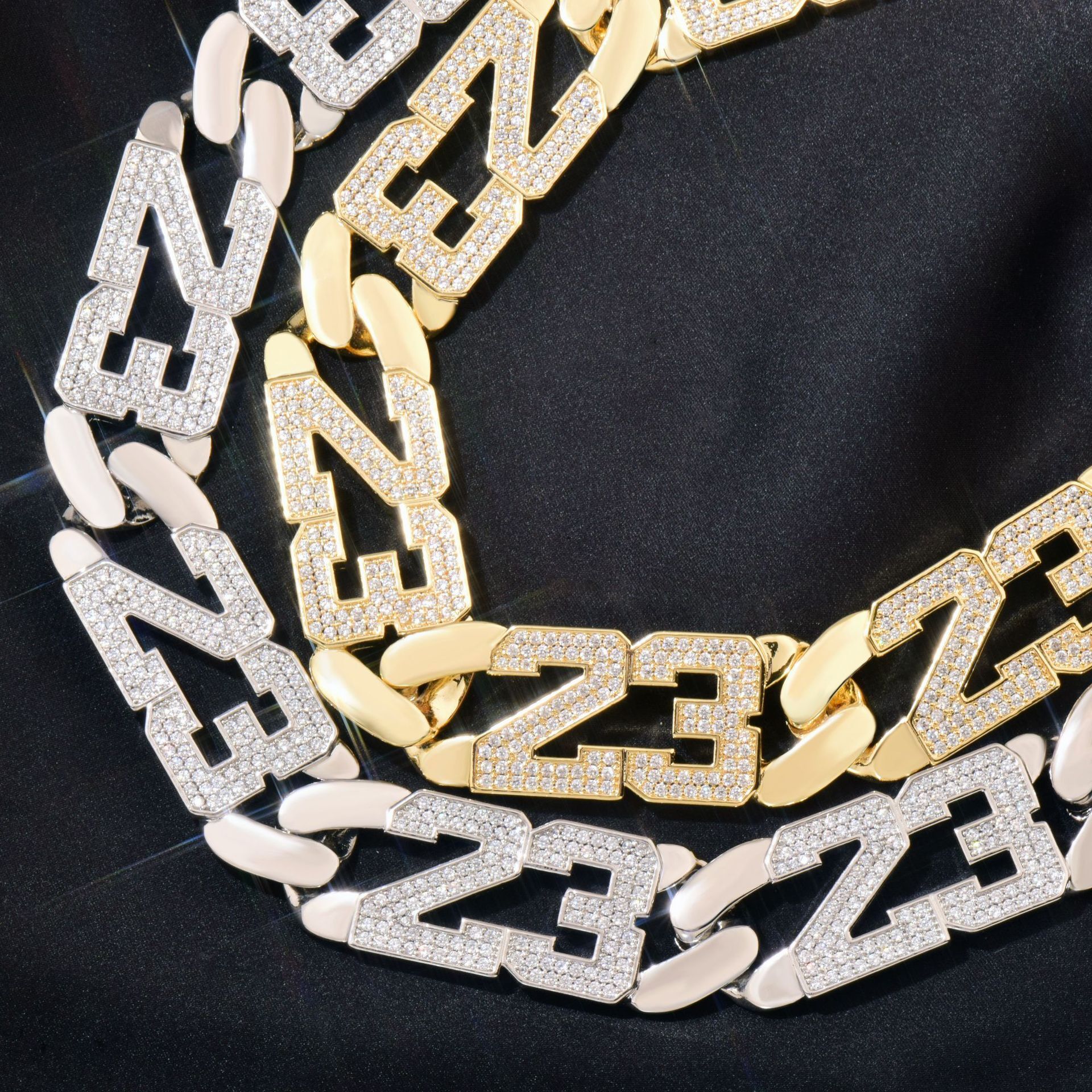 New Release Hip Hop Minimalist VVS Moissanite Iced Out Choker Necklace Women's Trendy Bling Statement Jewelry Passes the diamond tester