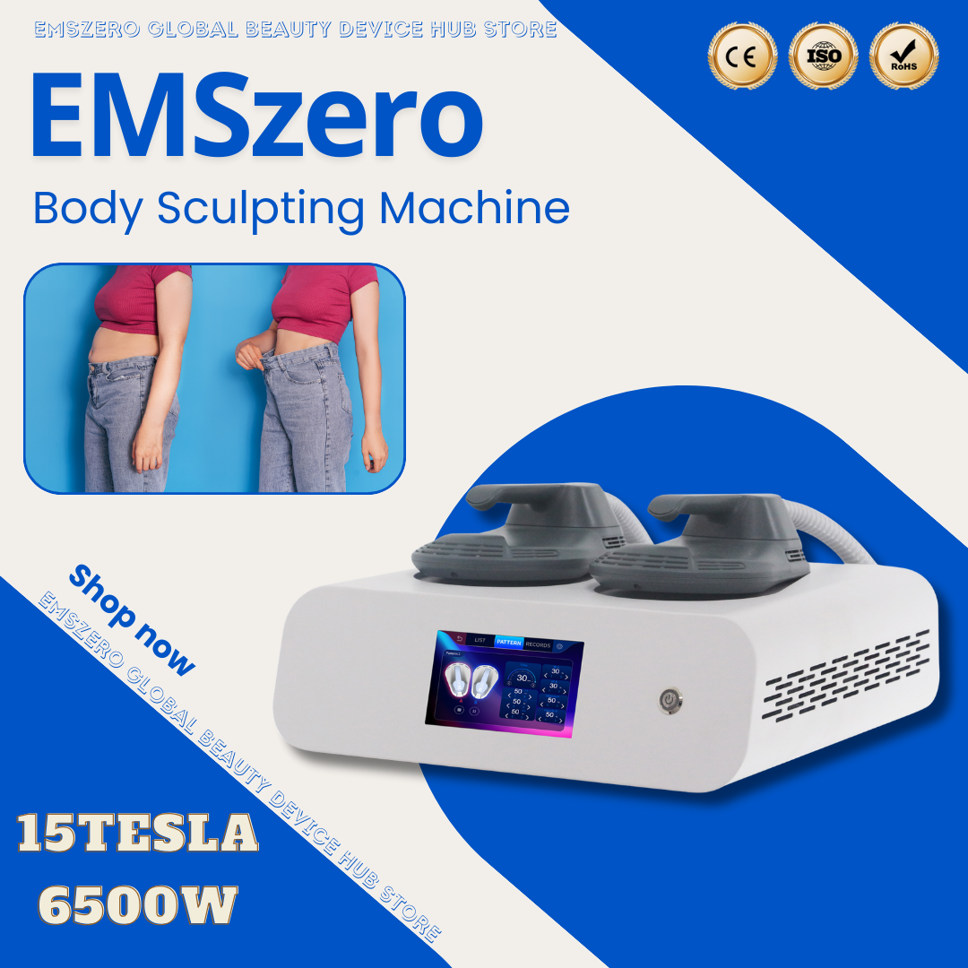 Professional EMSzero HIEMT Muscle Stimulation RF Machine Body Sculpting Equipment Fat Burning Slimming Machine