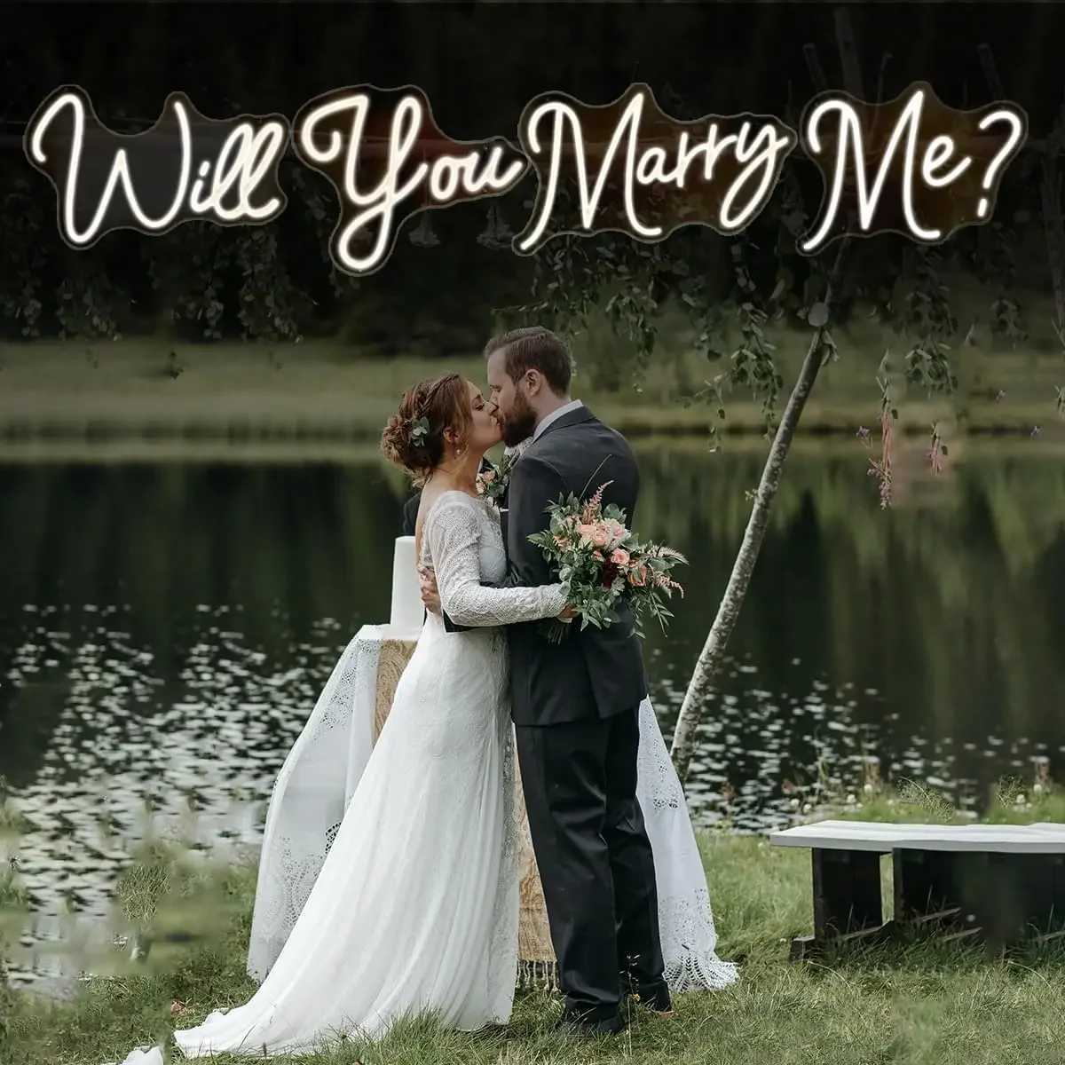 Will You Marry Me Neon Sign Custom Bedroom Bar Wedding Engagement Party Home Wall Decoration Personalized Gift For HerXJ250626