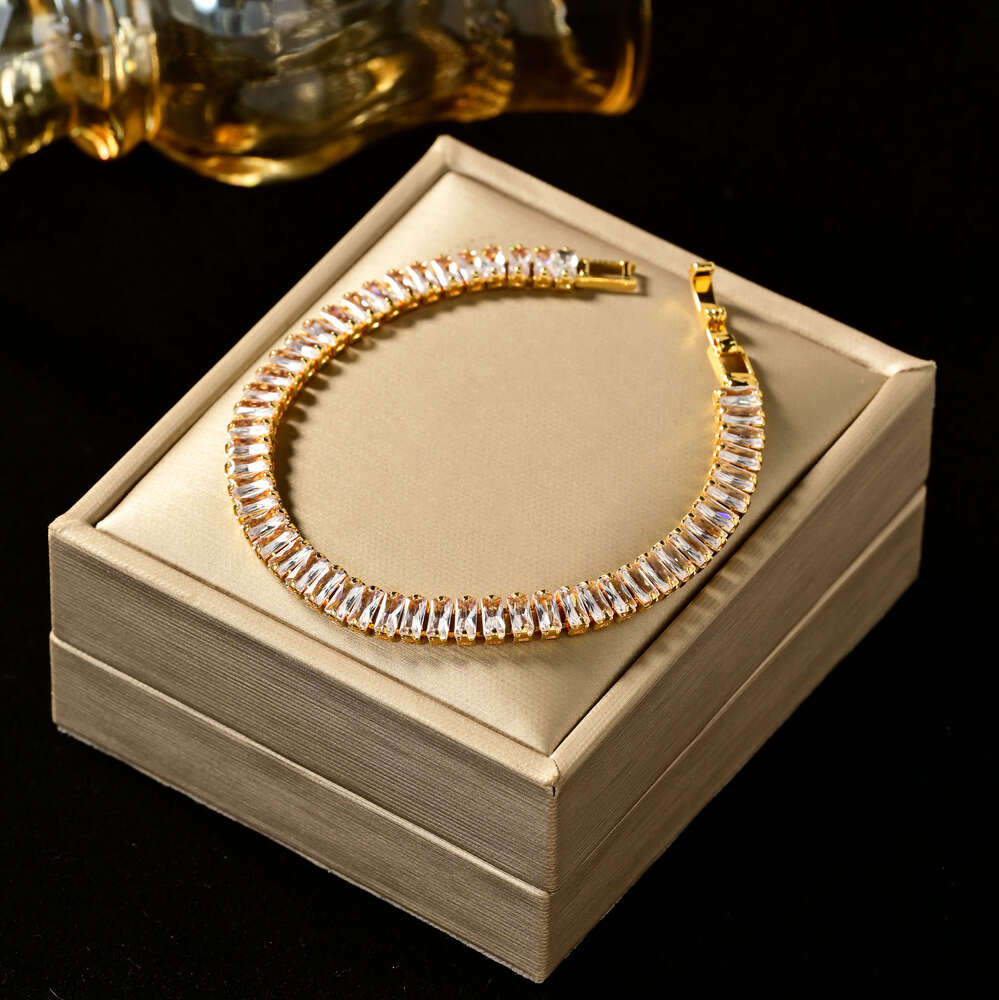 Famous Brands Designers 18K Sieraden Armband Tennis Moissanite Jewelry Bracelet