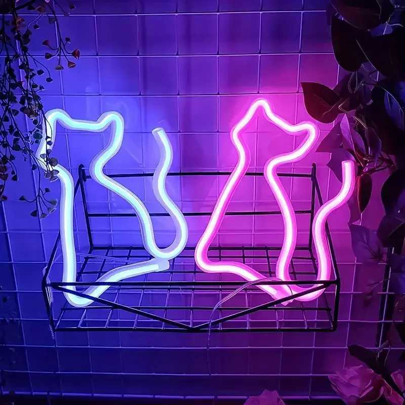 Neon Lights Artistic LED Ornaments Lights USB/battery Powered Holiday Parties Weddings Bars Rooms Night Sign Light 304 XJ250626