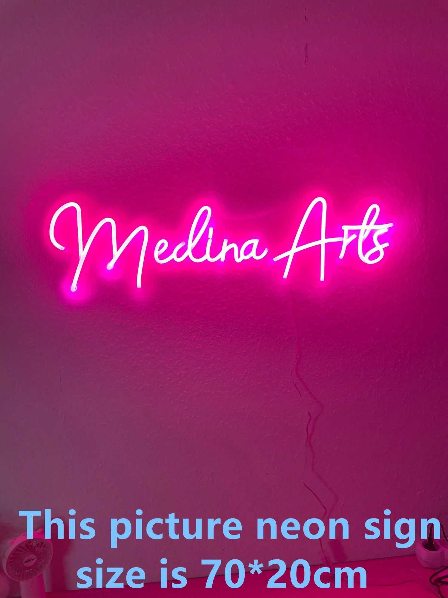 Custom Neon Sign LED Neon Night Light for Wedding Home Decorations Wall Lamp Personalized Name Business Birthday Gift XJ250626