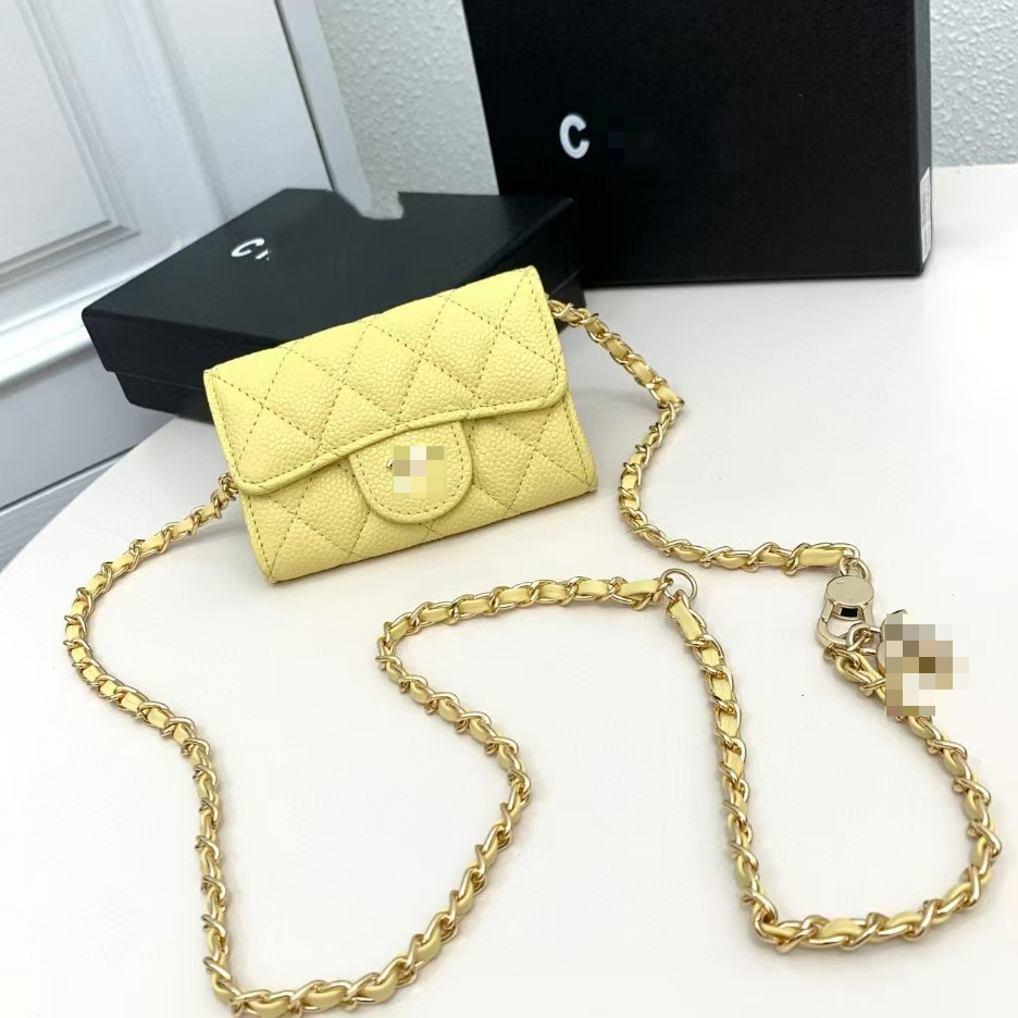 Xiaoxiangfeng Mini Coin Mini Cute 2025 New Genuine Leather Women's Chain Crossbody Small Square Bag