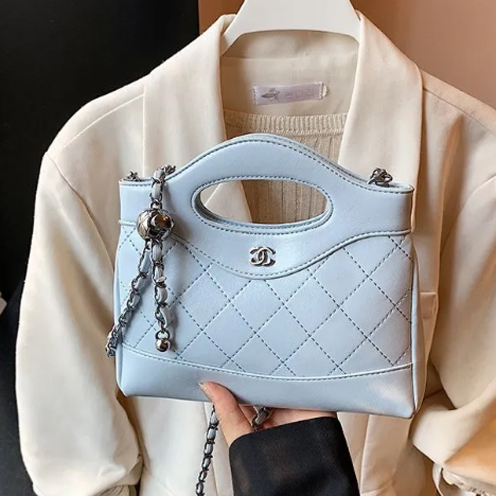 Designer Bags Metal Chain Shoulder Crossbody 10A High Quality Quality Caviar Style Litchi Leather Hardware Hardware Square Luxury Tote Bags Multicolor