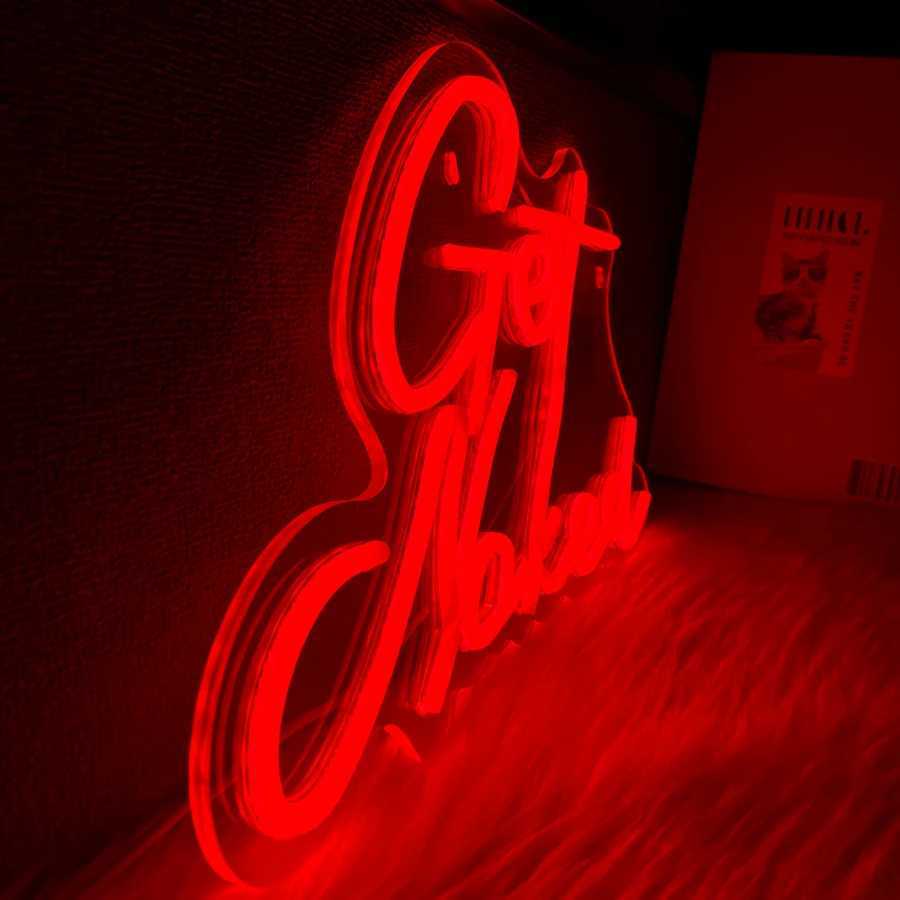 Get Naked Neon Sign For Wall Decor LED Neon Light for Bedroom Bar Party Pub Bathroom Decoration Girls Gift USB Powered. XJ250626