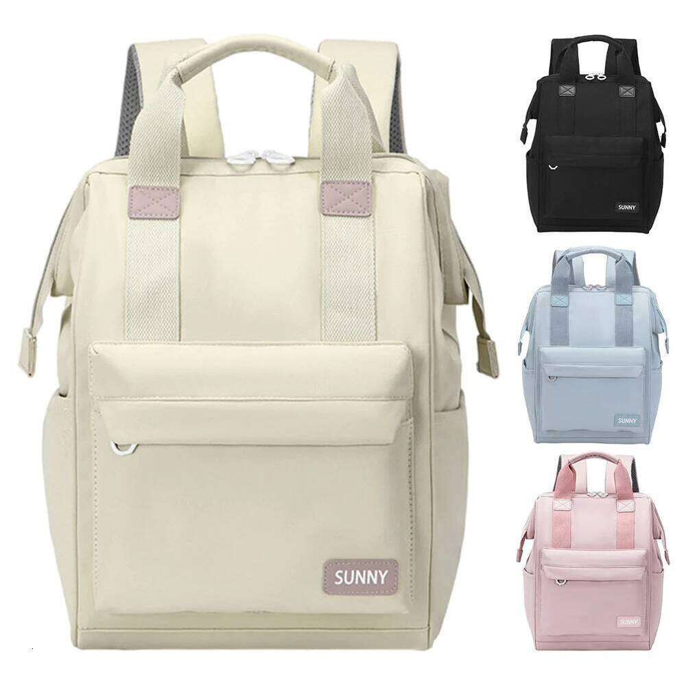 Oxford Big Laptop with Zipper Closure Casual School Bookbag Book Storage and Travel Backpack for Student Girls