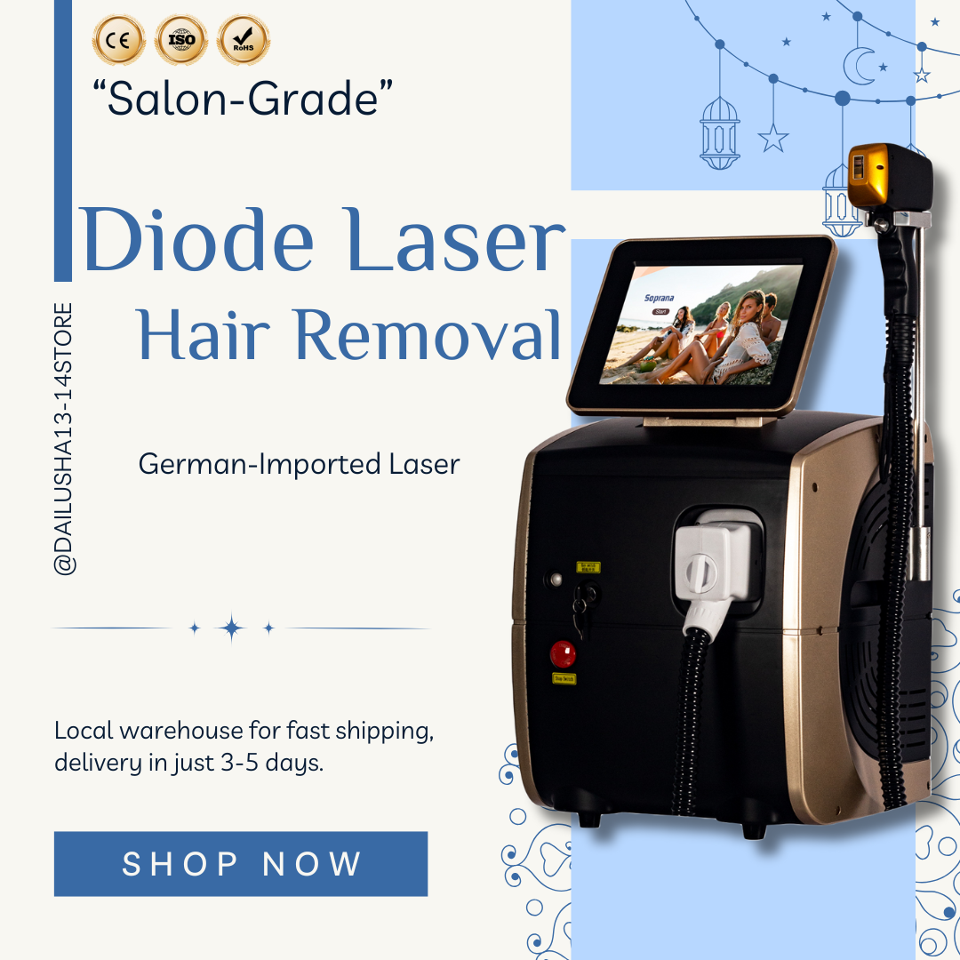 Professional 808nm Diode Laser Hair Removal Device With 3 Wavelengths 755 808 1064nm And Ice Cooling Technology