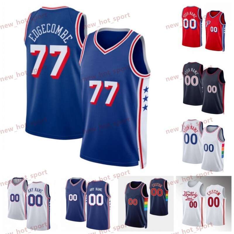 VJ Edgecombe Tyrese Maxey Basketball Jersey Embiid Quentin Grimes George Jared Mccain Kelly Oubre Ricky Council Iv Jared Butler Guerschon Yabusele Justin Edwards