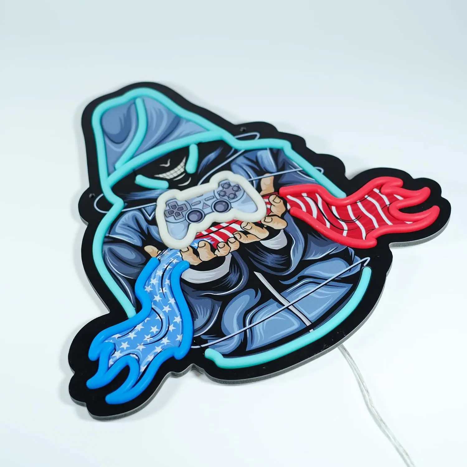 Game controller neon sign gamer room decoration LED game neon sign game wall decoration best gamer gift for boys Christmas gift XJ250626