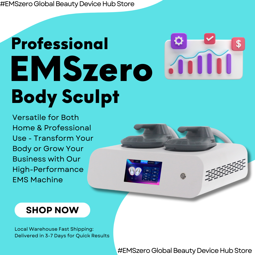 Professional 6500W EMSZERO Body Shaping Muscle Stimulating Machine RF Slimming 15 Tesla Body Fat Burning