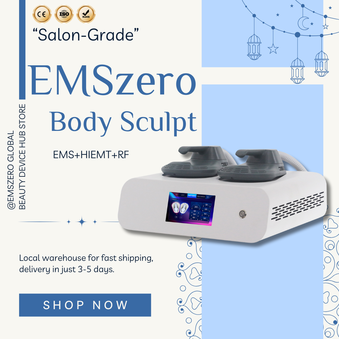 Portable EMS Body Shaping Machine EMSZERO HIEMT Muscle Stimulation Fat Burning Slimming Beauty Equipment Home Use