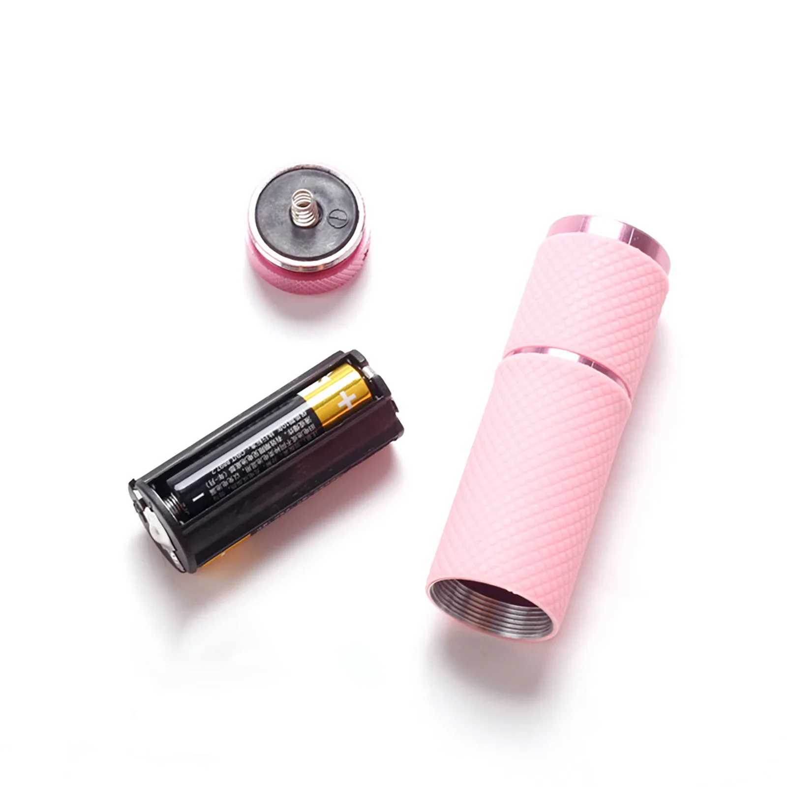 Mini Torch 9 LED Flashlight For Children Adults Aluminum Alloy Night Fishing LED Torch with Lanyard Outdoor Camping Light W250701