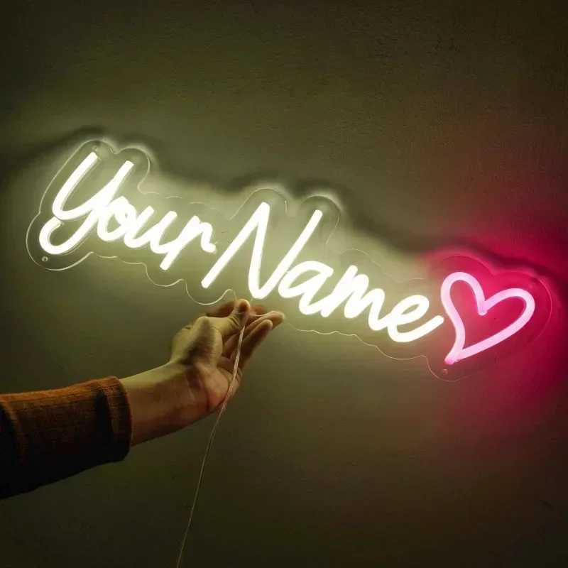 Custom Led Name Sign Gift for Kid Custom Name Signs Teenage Gift Led Neon Sign for Wall Decor Bedroom Decor Personalized GiftsXJ250626