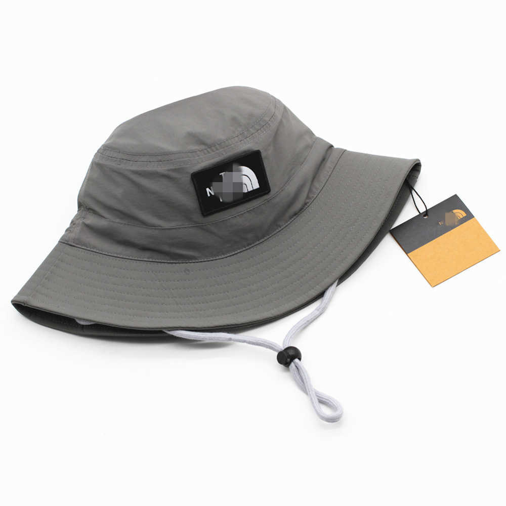 Drawstring Windproof Fisherman Hat Trendy Bucket Hat for Women and Men Summer Outdoor Waterproof Fishing Hat H250626 5NJT