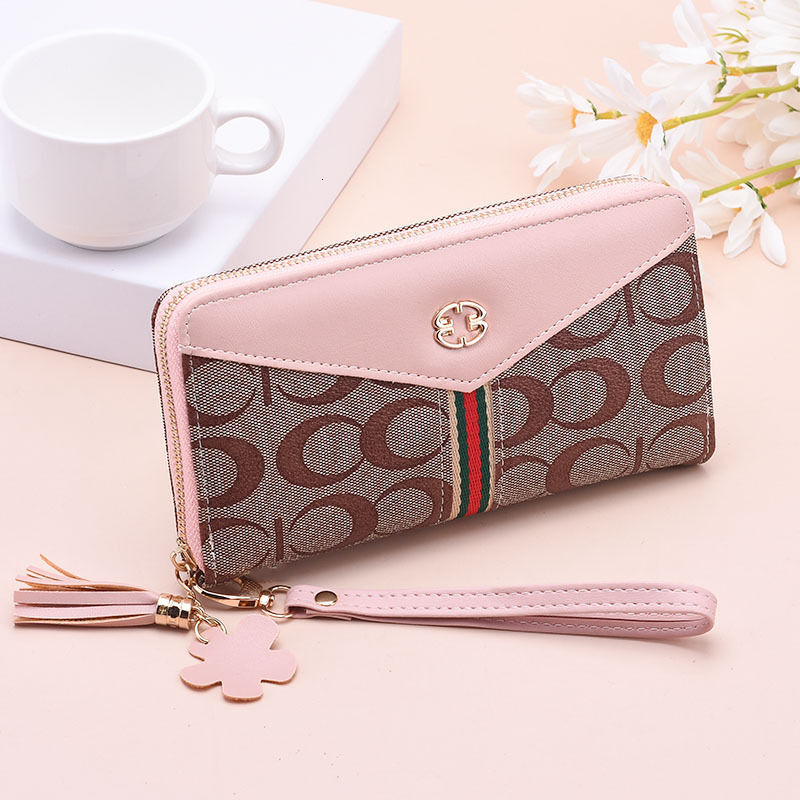 New Designer Wallet Luxury Wallet Wallet Women Uxury Wallet Modern Genuine Leather Faux Leather High Capacity Snap Magnetic Multicolor Coin Pocket Mul