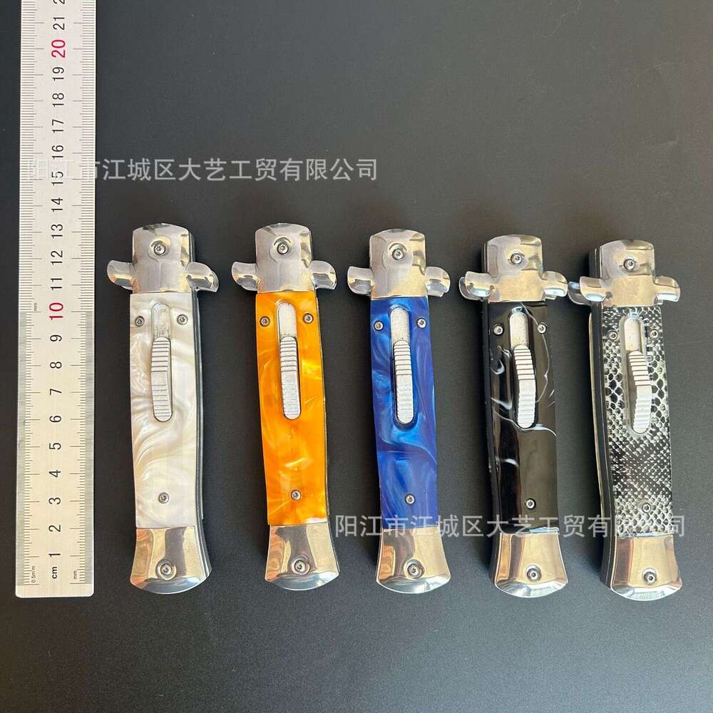 Hot Selling OTF Italian Mafia Micro Technology Outdoor Camping EDC Tool Folding Knife Accessories Handle