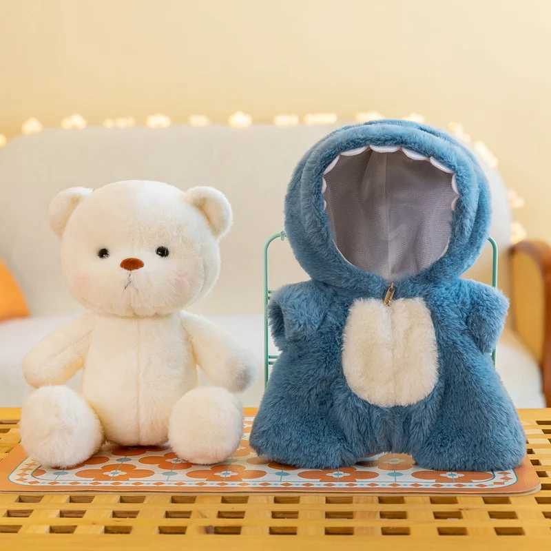 Kawaii Bear Plush Toy stuffed Animals Teddy Bear Wear Suit Soft Doll Birthday Christmas Gifts for Boy Girl Y250627