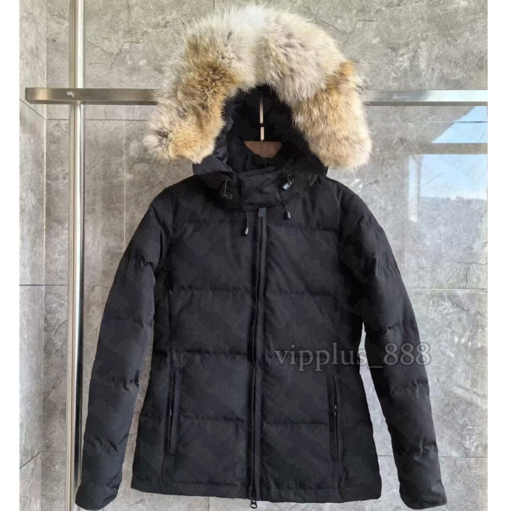 Designer Women Down Jackets Coat Parka White Duck Windbreak Female Parkas Jacket Collar Winter Puffer Real Wolf Fur Coat Arctic Hood Trim Doudoune Manteau Femme 001