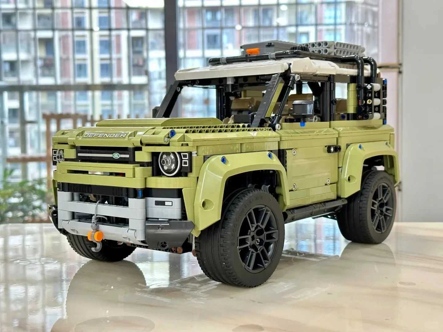 2573PCS Technical Land Off-road Defender Sports Car Building Blocks MOC Bricks for Boys Vehicle Toys Gift For Children Y250627