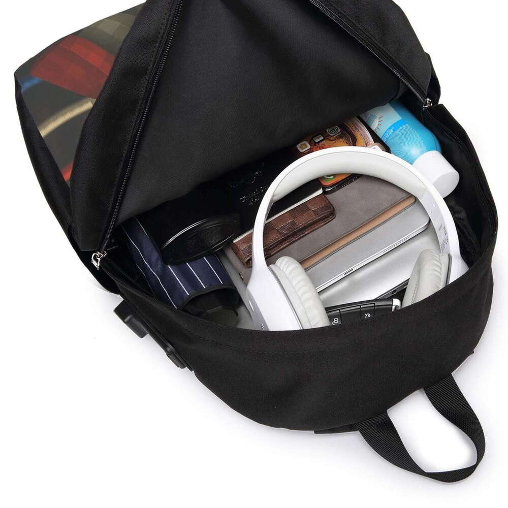 Chicken Jockey Laptop Backpack for Teen Women men 17 Inch Casual Daypack
