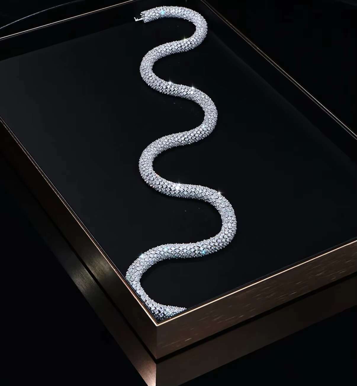 Luxury CVD Lab-Grown Diamond Mens Cuban Link Chain 9K-24K Gold Concave Necklace IGI Certified 30% Deposit Custom