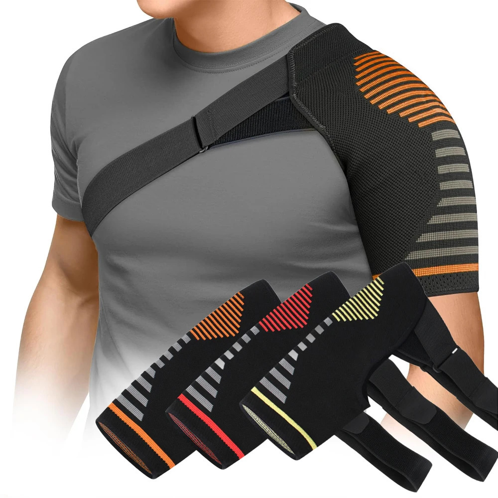 Compression Shoulder Brace | Shoulder Orthopedic Brace for Men Women | Torn Rotator Cuff Dislocation Other Shoulder Injuries 250628