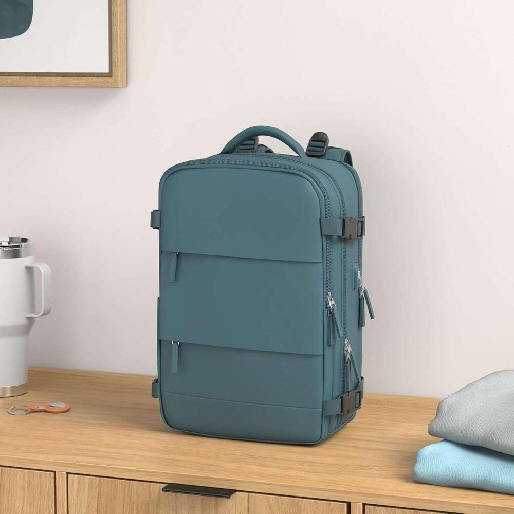 coofay Travel For Women Men Airline Carry On Flight Approved Waterproof Sports Lage Casual Daypack Small Hiking Backpack