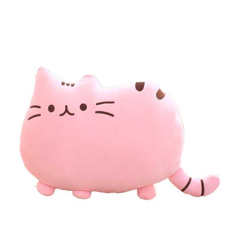 Soft Cat Plush Pillow Kitten Cushion Soft Colorful Stuffed Toys Gray Pink White Plush Doll Household Gifts for Girlfriend X250628