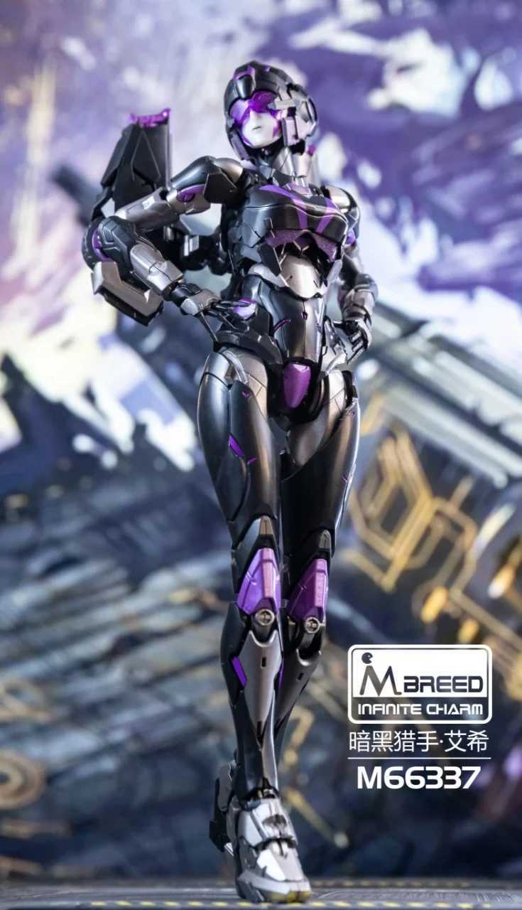M Breed M66337 Charmaine M Darkened Skye Arcee KO RIOBOT Transformation Assembly Action Figure With Box X250628