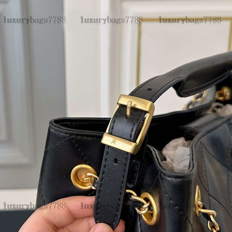Suede Brown Beige Shoulder Bags Designer 25A Handbag Chain Totes Medium Splicing Color Soft Leather Shopping Bag Ladies Handbags