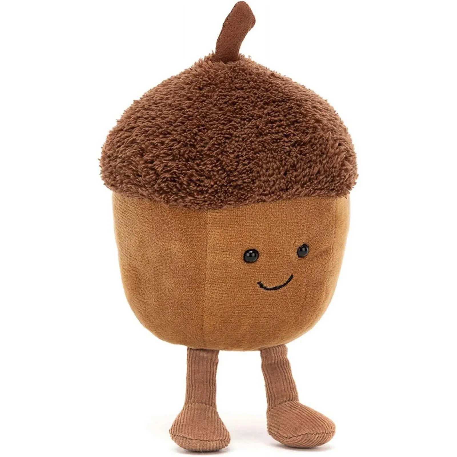 Acorn Plush Toys Kawaii Stuffed Dolls Cartoon Fruit Throw Pillow Adorable Home Decor Toys Birthday Gift For Kids X2506281