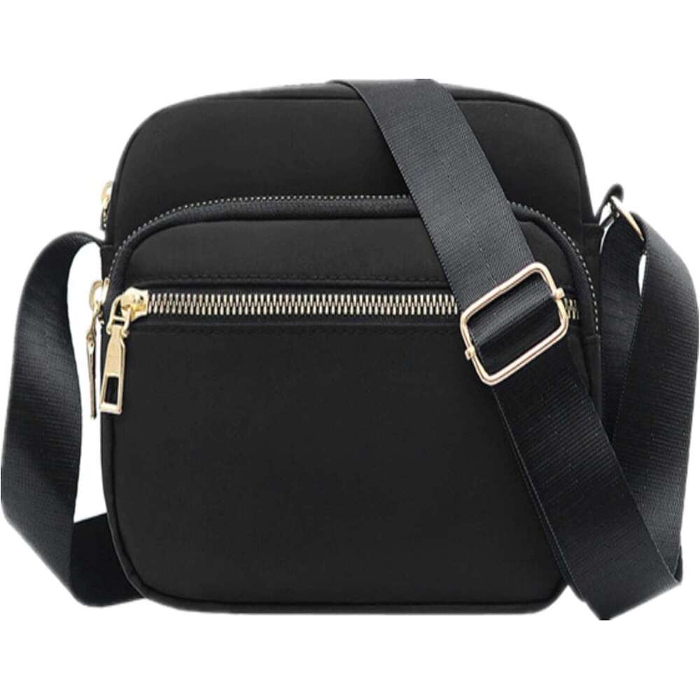Small Nylon Crossbody Bags for Women, Messenger Bag Travel Purses and Waterproof Shoulder Handbags Pocketbooks