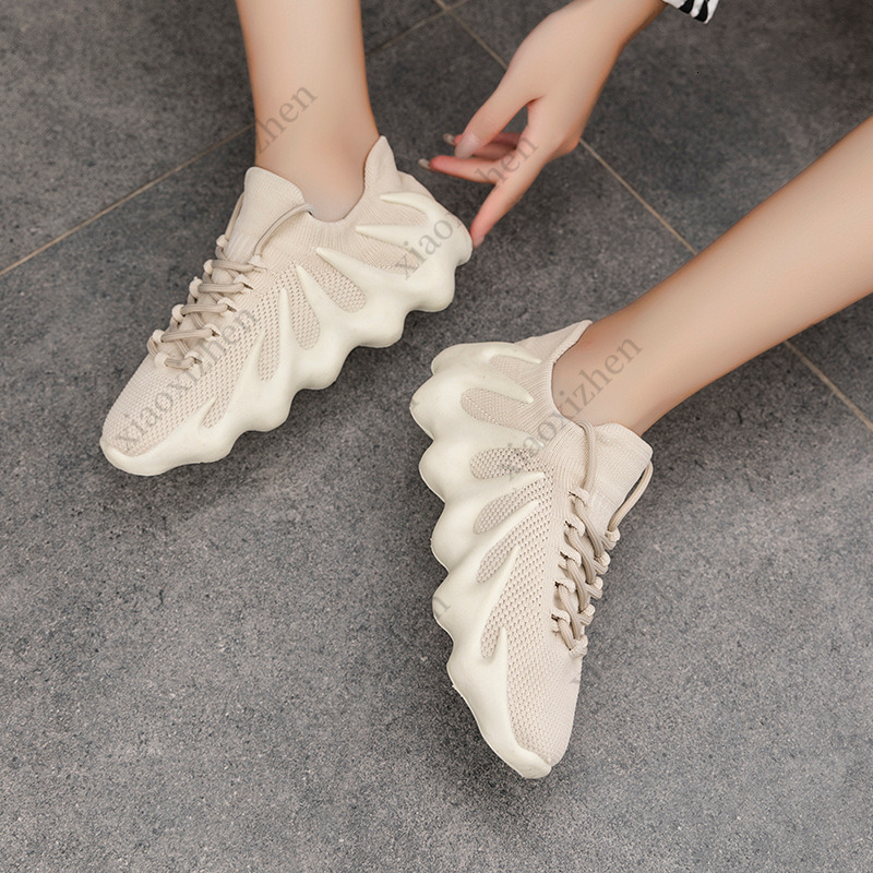 Free Shipping Delivery New Women's Shoes Shoes Breathable Mesh Sock Designer women's shoes Shoes Ins Versatile Sneakers Size 48 Large Size